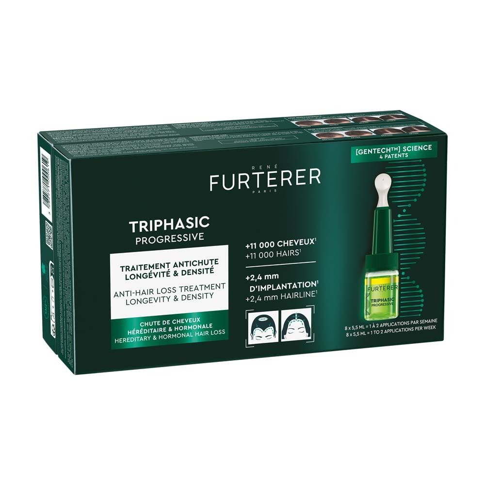 Furterer Triphasic VHT ATP Intensif 8x5,5 ml Flüssigkeit