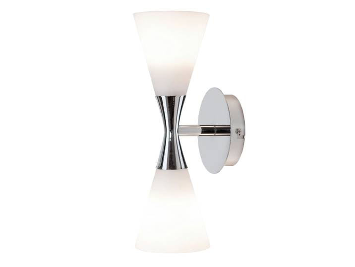 Herstal Applique murale Harlekin duo chrome-blanc