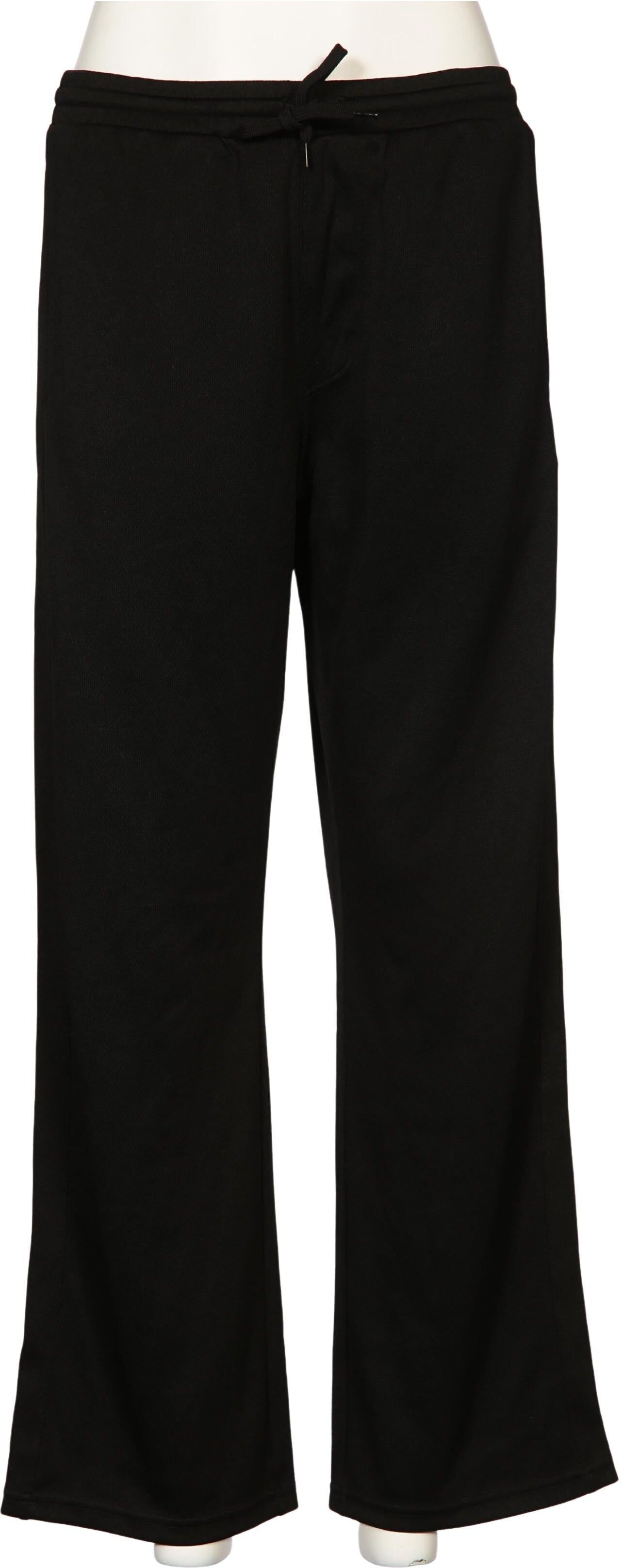 Weekday Damen Stoffhose, Schwarz, Gr. M, Synthetik - Second Hand