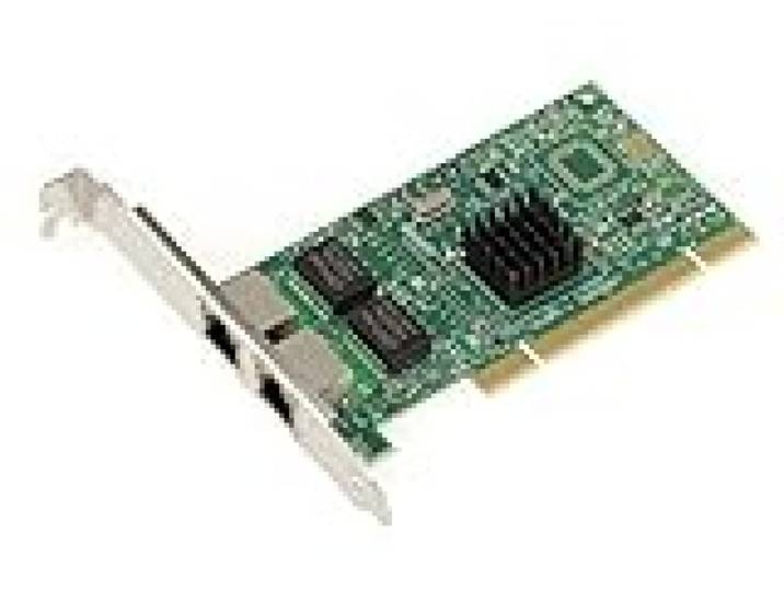 KALEA-INFORMATIQUE Carte contrôleur réseau 2 Ports LAN Gigabit Ethernet RJ45 sur Port PCI 16 ou 32 Bit avec Chipset I82546EB/GB