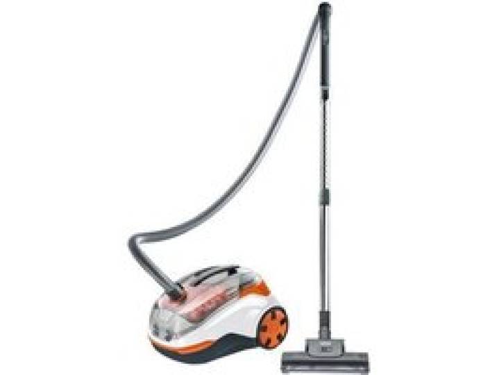 Thomas Cycloon Hybrid Pet & Friends Aspirateur traineau sans sac 1400 Watt blanc-orange