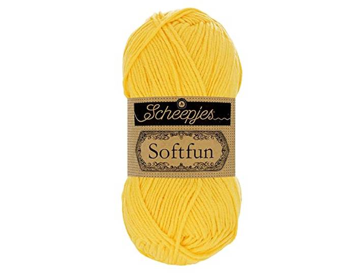 Scheepjes - Scheepjes Softfun 2518 Kanarie Garen - 1x50g