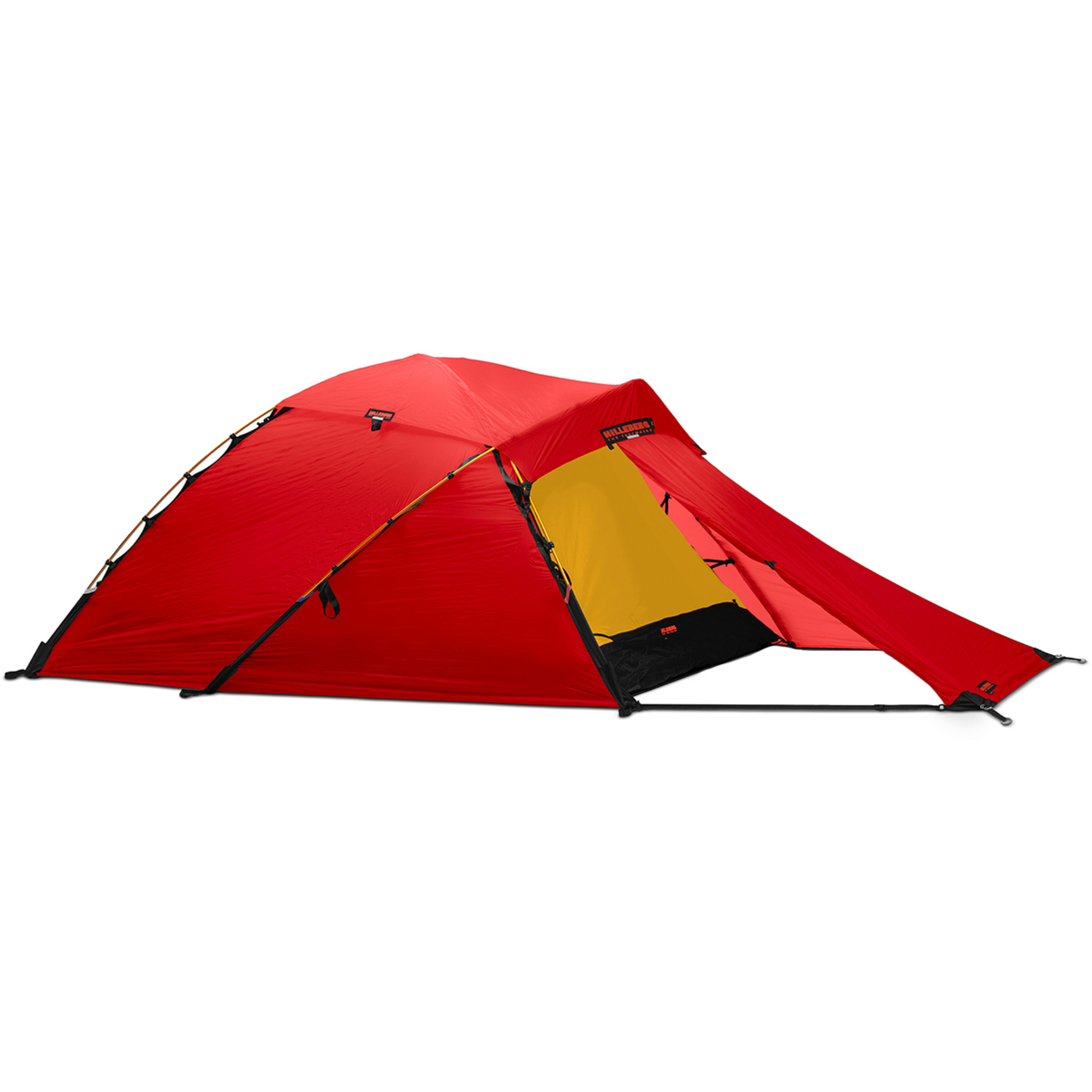 Hilleberg Jannu Zelt 1-4-Personen-Zelte rot Expedition