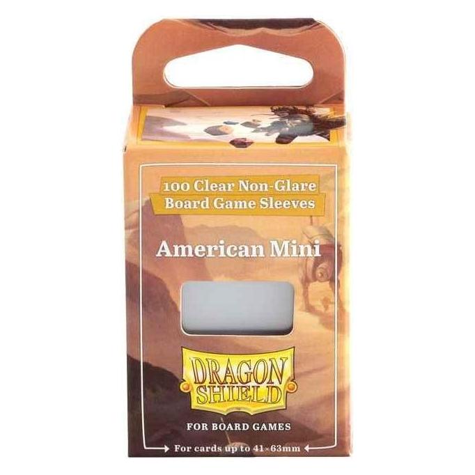Arcane Tinman Dragon Shield: Board Game Sleeves Clear/NonGlare - American Mini (100) (413964)