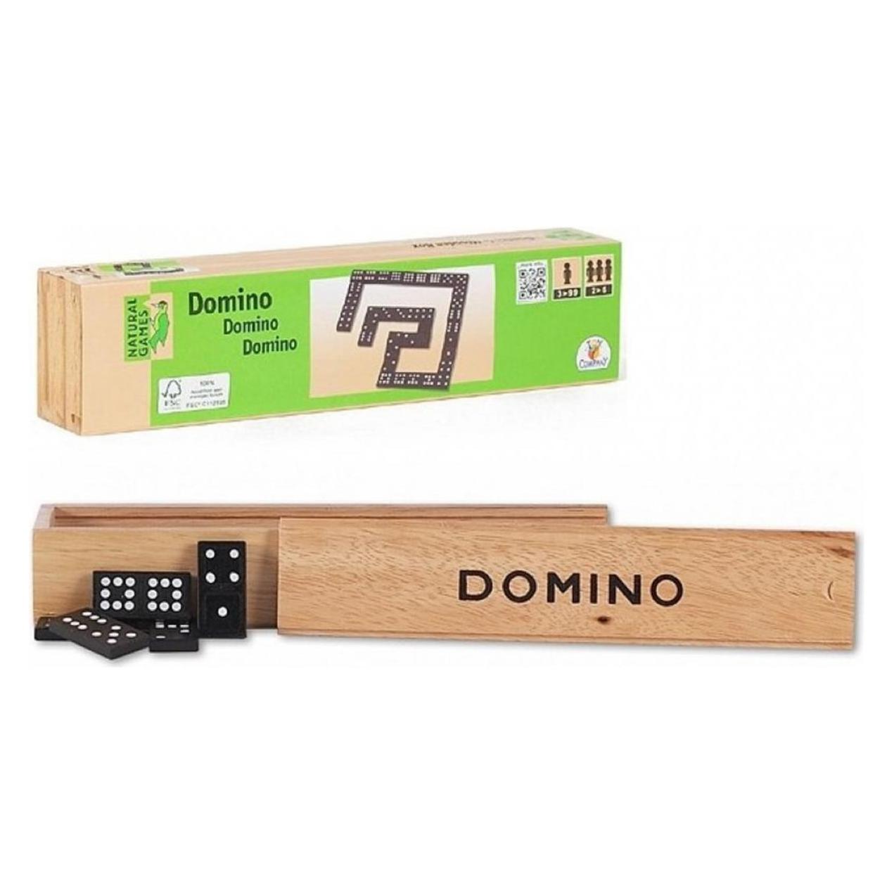 Natural games Gesellschaftsspiel Domino (Deutsch, 2 - 6 Spieler) (048.60523991)