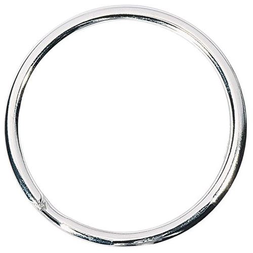 WEDO Schlüsselring silber, 100 St. 30mm