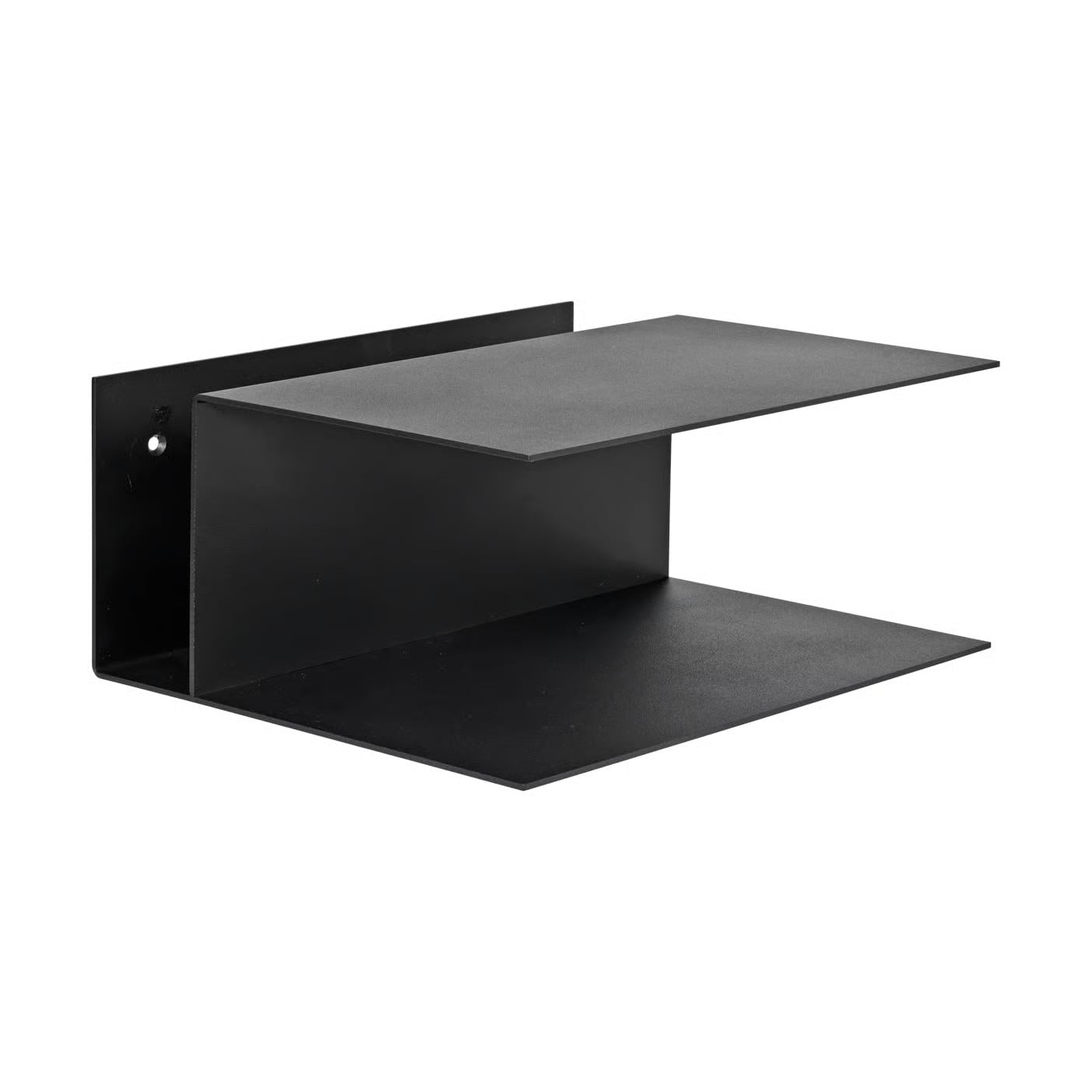 Ferm Living Lager wandnachtkastje zwart B: 15,5 cm, D: 35 cm, H: 30 cm