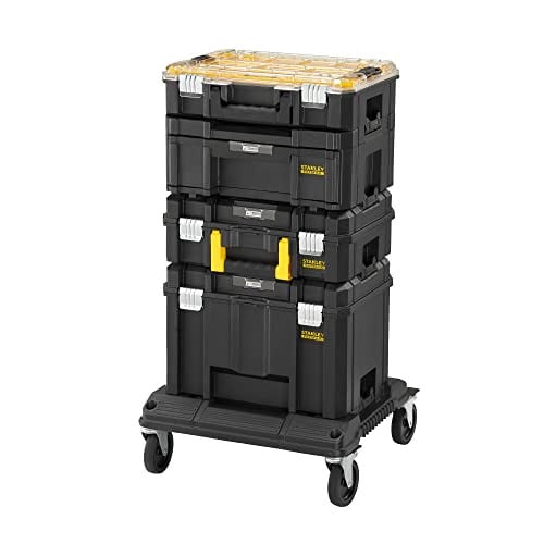 Stanley FatMax Pro-Stack FMST1-80107 Gereedschapstoren met organizer, ladebox, kofferbox, diepe box en rolcart