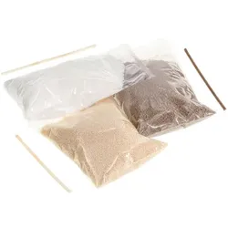 Kerzensand "natur", 3x 70 g