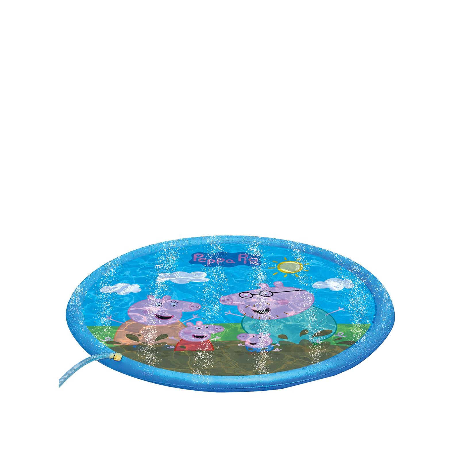 Happy People - Sprinklermatte - Peppa Wutz (Ø 150 cm) Wassersprenkler Kinder Badespaß