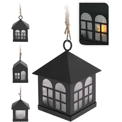 DEKORATION MIT LICHT - Laterne Led Laterne 6X8Cm Schwarz