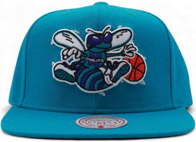 MITCHELL NESS Gorra Mitchell & Ness Satinada Clásica Charlotte Hornets Azul Talla Única Hombre