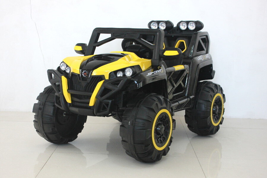 Kinderfahrzeug - Elektro Auto "Buggy 898" - 2x 12V7AH Akku und 4 Motoren- 2,4Ghz Ferngesteuert +MP3-Rot