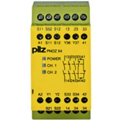 Pilz GmbH & Co. KG Not-Aus-Schaltgerät PNOZ X4 24VDC 3n/o 1n/c, Relais