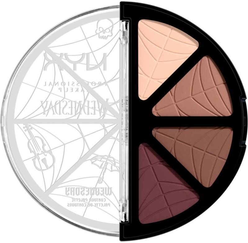 NYX Professional Makeup Wednesday Contour Palette contouring palette 4x2.88 g