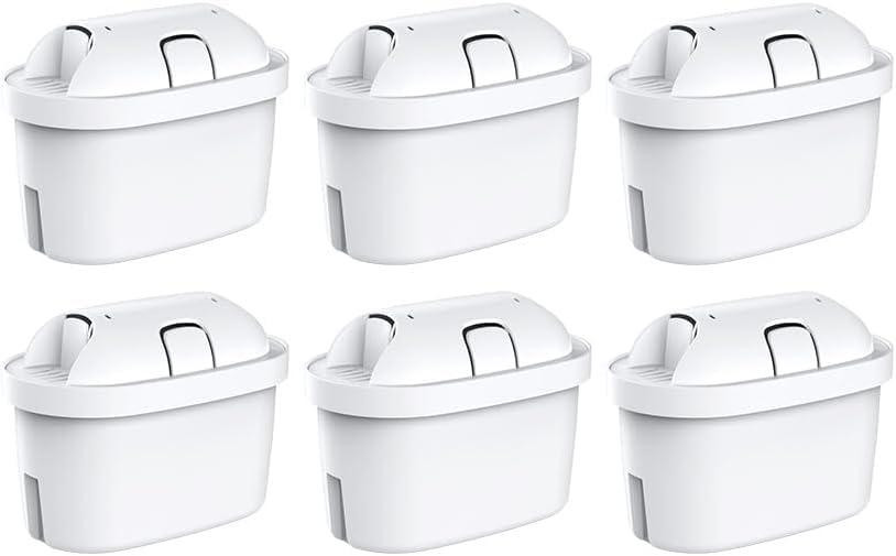 Dripio Waterfilter set van 6 compatibel met BRITA MAXTRA PRO