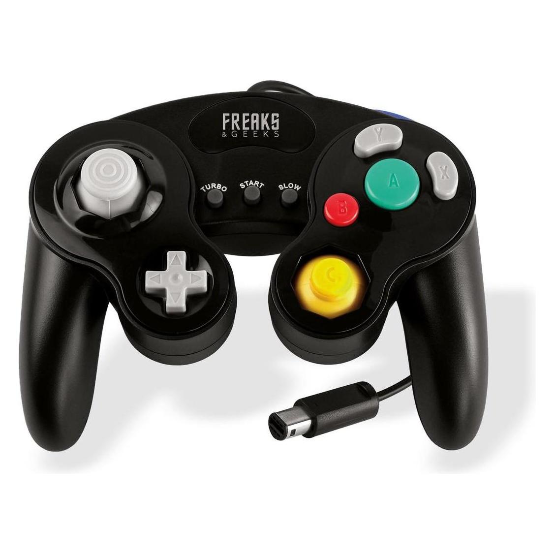 Trade Invaders Wii/GC Black Controller with Turbo and Slow Motion (Wii) (230004)