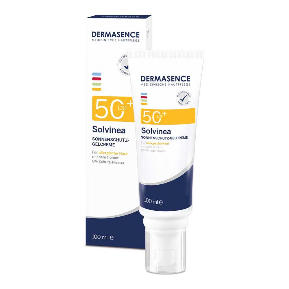 Medicos Kosmetik GmbH & Co. KG Dermasence Solvinea Sonnenschutz-gelcreme Lsf 50+ 19488205
