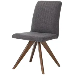 smart Stuhl  Frederik , grau , Maße (cm): B: 45 H: 90 T: 62.0