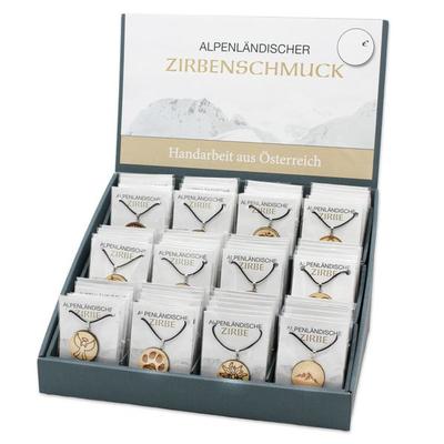 Sortiment Alpenländischer Zirben Anhänger, R414