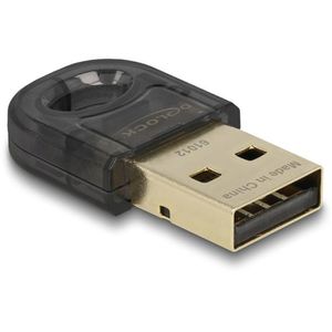 DeLock USB-Bluetooth-Adapter 61012, USB 2.0 Mini-Dongle, Bluetooth 5.0