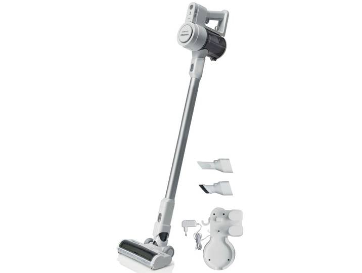 HISENSE Akku-Bodenstaubsauger HVC6133W , weiß, B:25cm H:111cm T:22cm, Akkusauger, Akku-Bodenstaubsauger