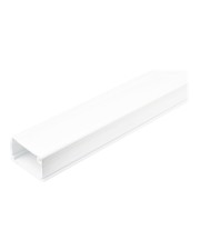 StarTech.com Cable Management Raceway w/Adhesive Tape/Cover 1-3/4"45mmW x 1-1/8"27mmH x 6ft1.8mlength Network Cord Hider UL Listed Kabeltrasse 2 m weiß (CBMOWD4527)