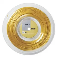 Tennissaite - Luxilon - 4G Rough - gold - 200 m