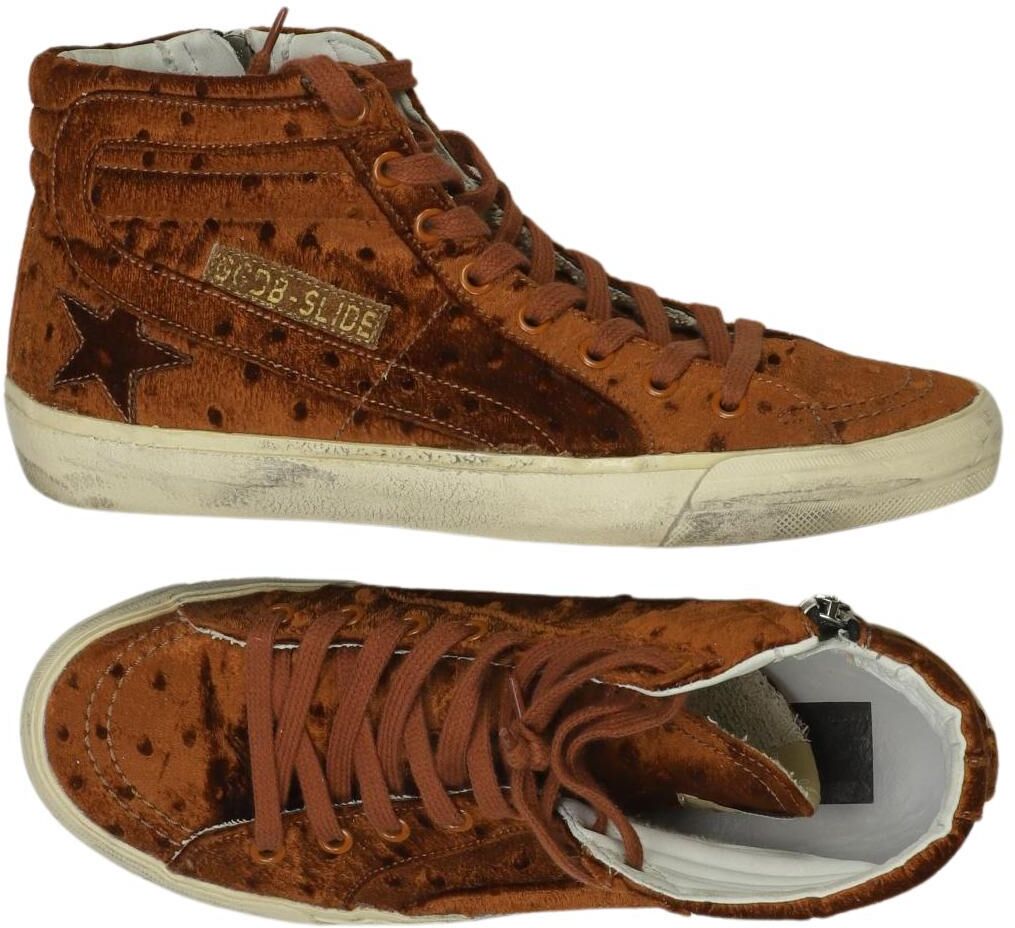 Golden Goose Damen Sneaker, Braun, Gr. EU 38, kein / Etikett - Second Hand