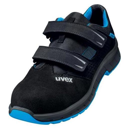 Uvex 2 trend Sandalen S1 69367 blau, schwarz Weite 10 Größe 44 (S1, 44) (6936744)