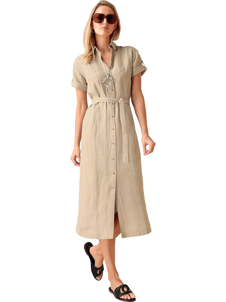 Heine Kleid in Beige - 42