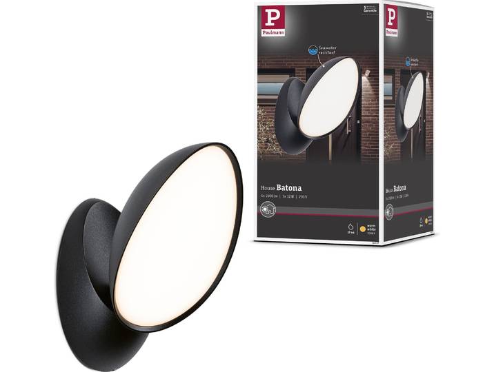 Paulmann LED Außenwandleuchte Batona