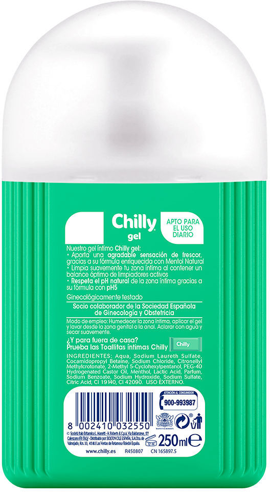 Chilly Fresh Gel Intimo lote