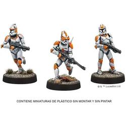 Atomic Mass Games Star Wars Legion - Commander Clon Cody - Miniaturspiel auf Spanisch