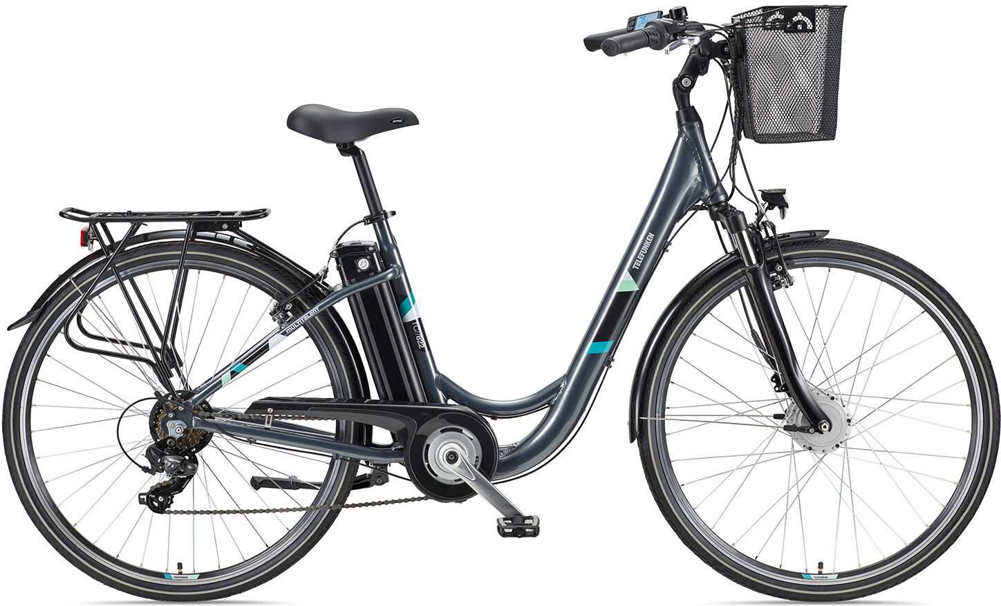 TELEFUNKEN E-Bike Cityrad »RC822 Multitalent«, 28 Zoll