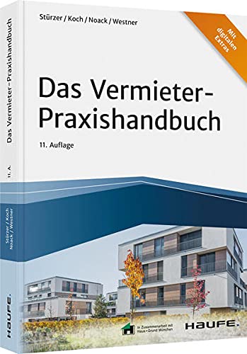Rudolf Stürzer - Das Vermieter-Praxishandbuch (Haufe Fachbuch) - Preis vom 19.10.2026 19:33:35 h