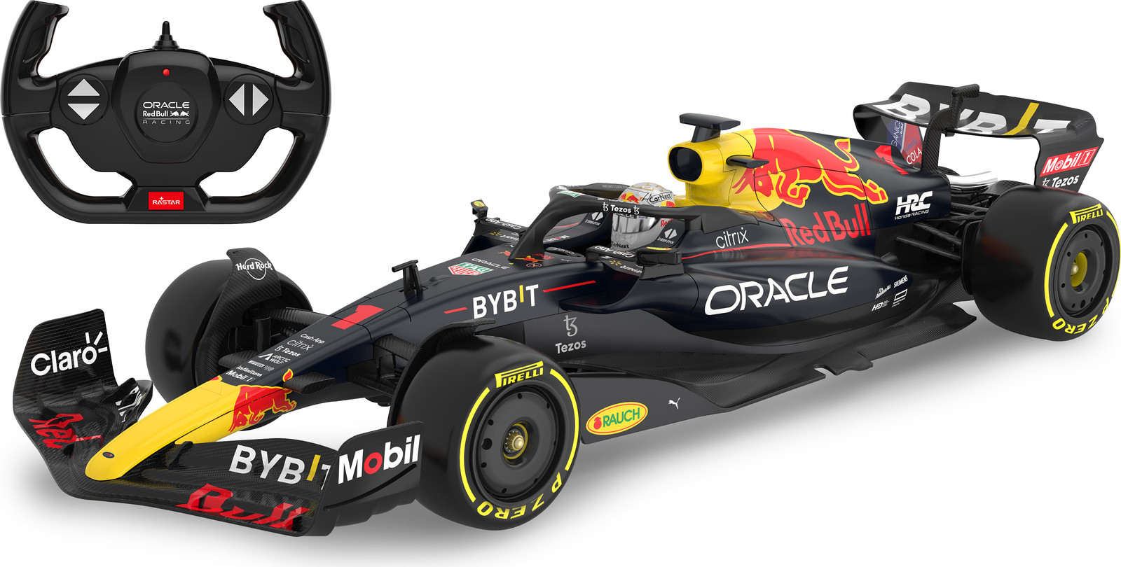 Jamara Germany Oracle Red Bull Racing RB18 schaalmodel 1:12 donkerblauw 2,4 GHz