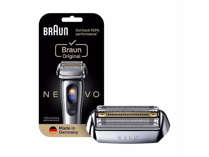 Braun NEVO Silver Scherkopf – Rasiergerät Zubehör/Epiliergerät Zubehör – grau