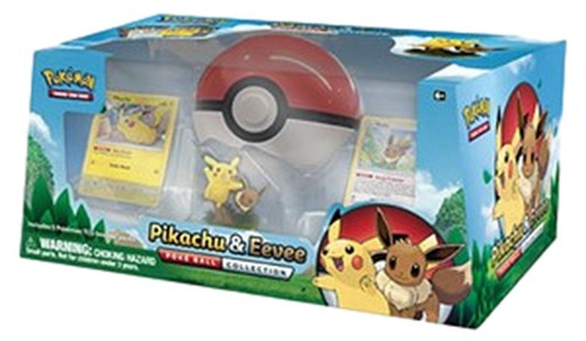 Pokemon Pikachu & Eevee Poke Ball Collection