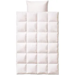 Betten-Set FEATHER (BT 135x200 cm) - weiß - BT 135x200 cm