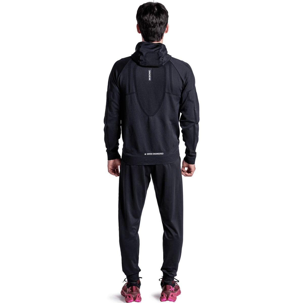 X-Bionic X-ential Hooded Jacket Men x black (B120) S XE-YJX2W26M-B120-S