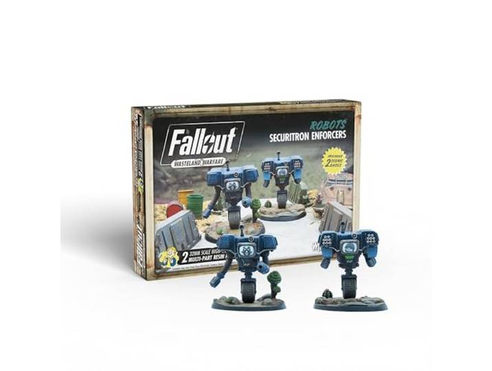 Fallout Wasteland Warfare Robots Securitron Enforcers