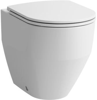 Laufen Stand-Tiefspül-WC PRO spülrandlos, Abgang waagerecht oder senkrecht, weiß