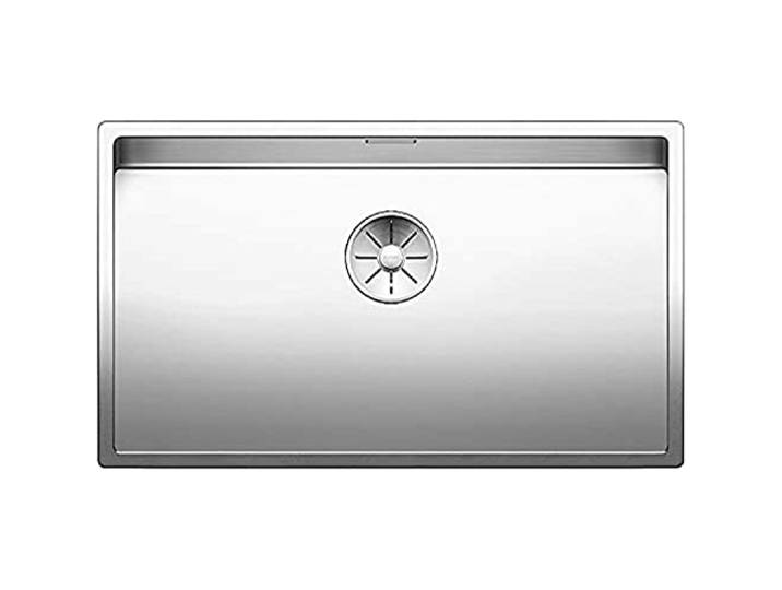 BLANCO CLARON 700-U Edelstahl Spüle Einbauart: Unterbau [74x44x19,9 cm] für 80 cm breite Unterschränke Großes Beckenvolumen für optimale Nutzung