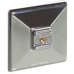 KOH-I-NOOR Griglie 5798 Klebehalterung für Anbringen ohne Bohren chrom, 2 stück 5798KK