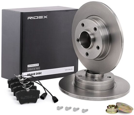 RIDEX 3405B0174 Brake discs and pads set