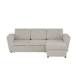 Ecksofa mit Schlaffunktion Xara ¦ grau ¦ Maße (cm): B: 245 H: 88 T: 156.0