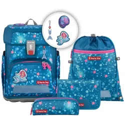 Step by Step CLOUD Schulranzen-Set "Mermaid Lola", 5-teilig