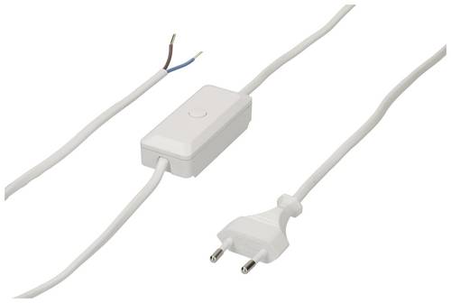 Max Hauri Schnurdimmer universal Weiß Schaltleistung (max.) 100W 1St.