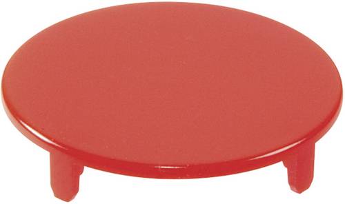 Schlegel T22RRGRT T22RRGRT Tastkappe rund, flach Rot 10St.